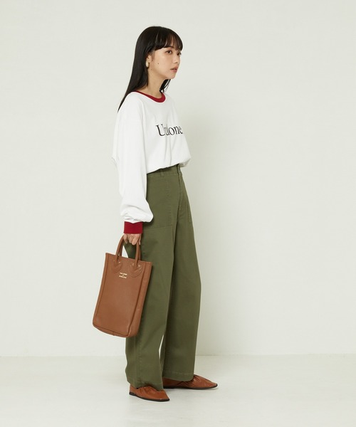 フリークスストア ハイウエストワイドパンツ FREAK'S STORE（フリークスストア）の「【WEB限定】ハイウエスト
