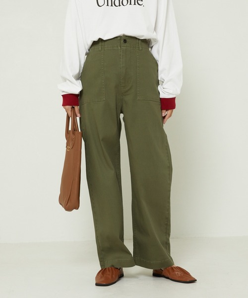 フリークスストア ハイウエストワイドパンツ FREAK'S STORE（フリークスストア）の「【WEB限定】ハイウエスト