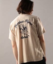 AVIREX | ボーリングシャツ フィアレス フライヤーズ/BOWLING SHIRT FEARLESS FLYERS/アヴィレックス/AVIREX(シャツ/ブラウス)