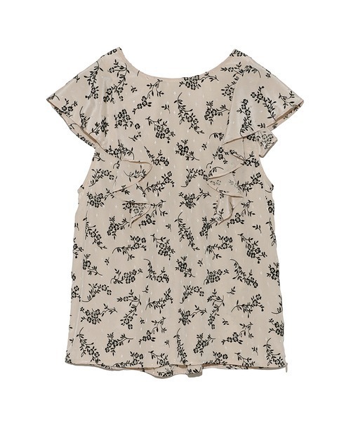 tシャツ lily pattern tops レディース メンズ LILY BROWN（リリーブラウン）の「フラワーチャイナトップス（T