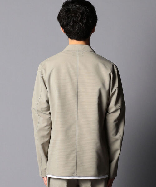 GLOSTER（グロスター）の「EVALET QUICK DRY JACKET　セットアップ テーラードジャケット (※リモートワークにも最適な吸水速乾、ウォッシャブル、シワになりにくい機能素材を使用！)（テーラードジャケット・メンズ・ネイビー/ベージュ系その他5・S/M/L）」の13枚目の写真