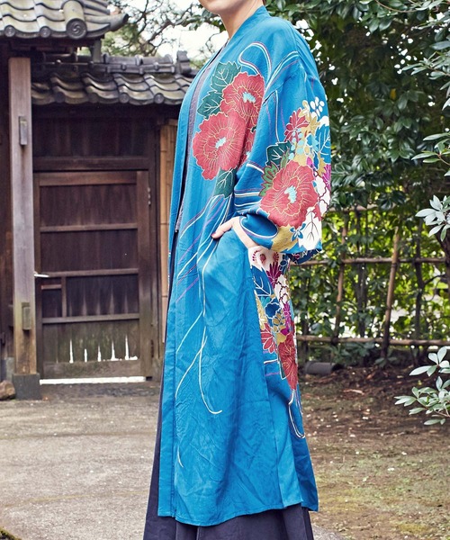 カーディガン 「カヤ」ジャポニズム 祝賀長羽織 レディース カヤ カーディガン 「カヤ」ジャポニズム 祝賀長羽織 レディース