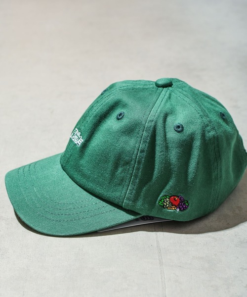 FRUIT OF THE LOOM（フルーツオブザルーム）の「/FRUIT OF THE LOOM/KIDS 果汁グミ LOW CAP（キャップ・キッズ・グリーン/オレンジ/ピンク/パープル/レッド・FREE）」の7枚目の写真