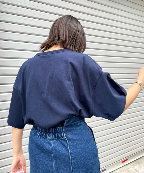 WHO'S WHO gallery（フーズフーギャラリー）の「GRANNY TEE（Tシャツ/カットソー・レディース・オートミール/ネイビー/グリーン・FREE）」の20枚目の写真