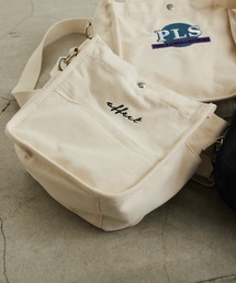 WEGO | WEGO/キャンバスロゴスクエアショルダーバッグ(ショルダーバッグ)