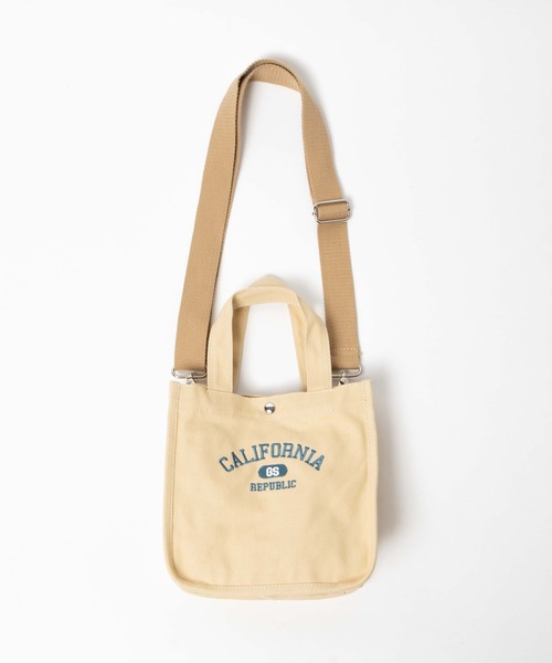 WEGO（ウィゴー）の「WEGO/キャンバスロゴスクエアショルダーバッグ（ショルダーバッグ・メンズ・その他1/その他3/その他2/その他5/その他4/その他7/その他6・FREE）」の6枚目の写真