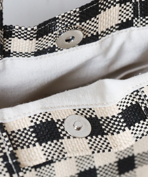 LOWRYS FARM（ローリーズファーム）の「ガラトートＢＡＧ　935686（トートバッグ・レディース・ブラック/オレンジ/ミント・FREE）」の11枚目の写真