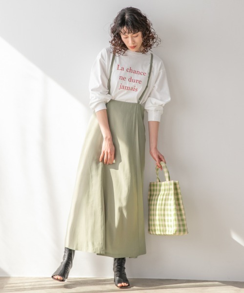 LOWRYS FARM（ローリーズファーム）の「ガラトートＢＡＧ　935686（トートバッグ・レディース・ブラック/オレンジ/ミント・FREE）」の5枚目の写真