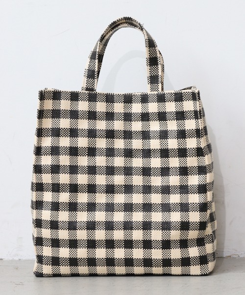 LOWRYS FARM（ローリーズファーム）の「ガラトートＢＡＧ　935686（トートバッグ・レディース・ブラック/オレンジ/ミント・FREE）」の6枚目の写真