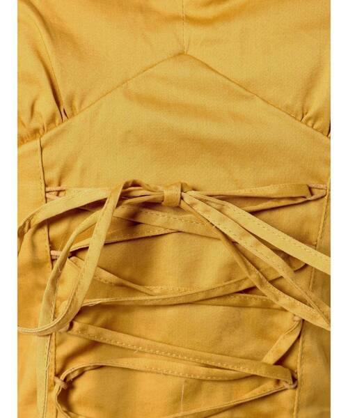 GYDA（ジェイダ）の「レースアップデザインブラウス（シャツ/ブラウス・レディース・オフホワイト/マスタード・FREE）」の20枚目の写真