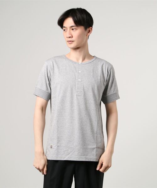 Munsingwear Grand-Slam（マンシングウェア　グランドスラム）の「ペンギン バイ マンシングウェア ヘンリーネックTシャツ メンズ ユニセックス ウェア スポーツウェア ゴルフ（Tシャツ/カットソー・メンズ・ホワイト/グレー/ネイビー・XL/S/L/M）」の16枚目の写真