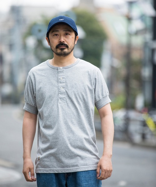 Munsingwear Grand-Slam（マンシングウェア　グランドスラム）の「ペンギン バイ マンシングウェア ヘンリーネックTシャツ メンズ ユニセックス ウェア スポーツウェア ゴルフ（Tシャツ/カットソー・メンズ・ホワイト/グレー/ネイビー・XL/S/L/M）」の22枚目の写真