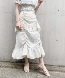 PAIN | コットンギャザーロングスカート(スカート)