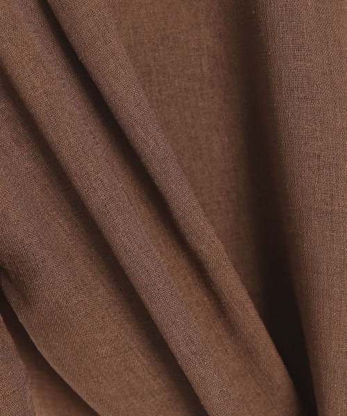 LOWRYS FARM（ローリーズファーム）の「メッシュショートシャツカーディガンＳＳ　943184（シャツ/ブラウス・レディース・ブラウン/アイボリー/ブルー・FREE）」の15枚目の写真