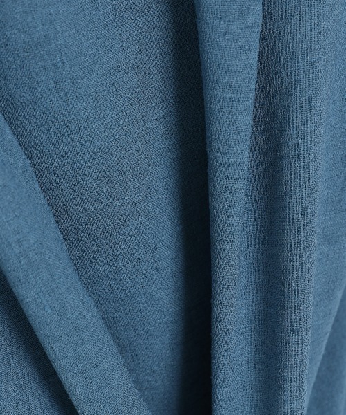 LOWRYS FARM（ローリーズファーム）の「メッシュショートシャツカーディガンＳＳ　943184（シャツ/ブラウス・レディース・ブラウン/アイボリー/ブルー・FREE）」の16枚目の写真