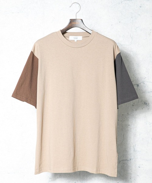 URBAN RESEARCH ROSSO MEN(アーバンリサーチロッソメン)の「『XLサイズあり』USAコットンMYSTANDARD半袖Tシャツ(Tシャツ/カットソー・メンズ・ブラック/ベージュ/ロイヤルブルー/チャコールグレー/ホワイト/グレー系その他/グリーン系その他/グレー/マスタード/ネイビー/ブラウン/ピンク系その他/レッド系その他/その他2/その他1・SMALL/X-LARGE/LARGE/MEDIUM)」の14枚目の写真