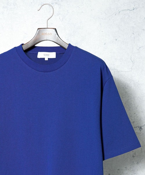 URBAN RESEARCH ROSSO MEN(アーバンリサーチロッソメン)の「『XLサイズあり』USAコットンMYSTANDARD半袖Tシャツ(Tシャツ/カットソー・メンズ・ブラック/ベージュ/ロイヤルブルー/チャコールグレー/ホワイト/グレー系その他/グリーン系その他/グレー/マスタード/ネイビー/ブラウン/ピンク系その他/レッド系その他/その他2/その他1・SMALL/X-LARGE/LARGE/MEDIUM)」の11枚目の写真