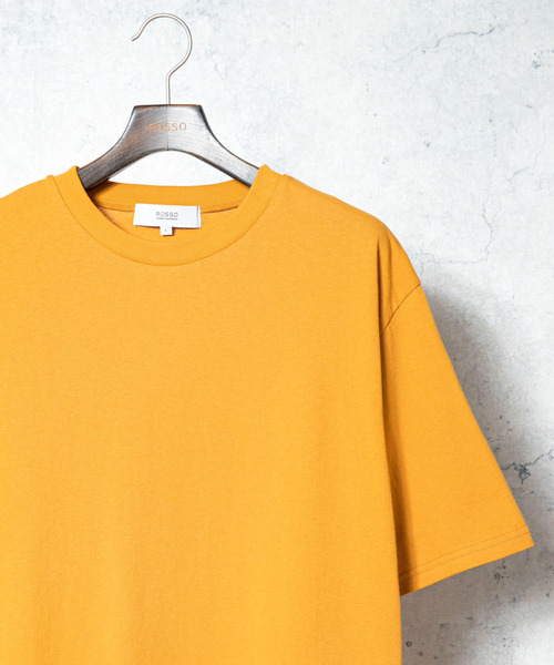 URBAN RESEARCH ROSSO MEN(アーバンリサーチロッソメン)の「『XLサイズあり』USAコットンMYSTANDARD半袖Tシャツ(Tシャツ/カットソー・メンズ・ブラック/ベージュ/ロイヤルブルー/チャコールグレー/ホワイト/グレー系その他/グリーン系その他/グレー/マスタード/ネイビー/ブラウン/ピンク系その他/レッド系その他/その他2/その他1・SMALL/X-LARGE/LARGE/MEDIUM)」の12枚目の写真