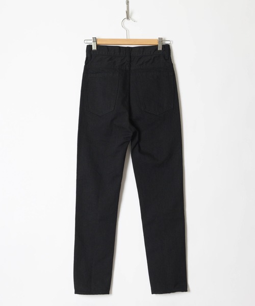 HOLIDAY(ホリデイ)の「HIGH WAIST SKINNY DENIM PANTS (CROPPED) ハイウエストスキニーデニムパンツ (クロップド)(デニムパンツ・レディース・ブラック・1/2/0)」の5枚目の写真