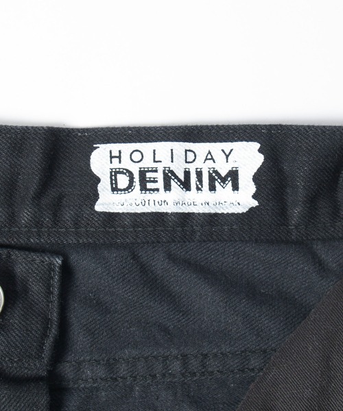 HOLIDAY(ホリデイ)の「HIGH WAIST SKINNY DENIM PANTS (CROPPED) ハイウエストスキニーデニムパンツ (クロップド)(デニムパンツ・レディース・ブラック・1/2/0)」の2枚目の写真