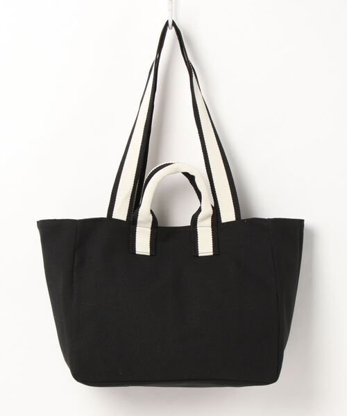 MODE ROBE(モードローブ)の「キャンパストートバッグ(トートバッグ・レディース・ブラック/アイボリー・FREE)」の21枚目の写真