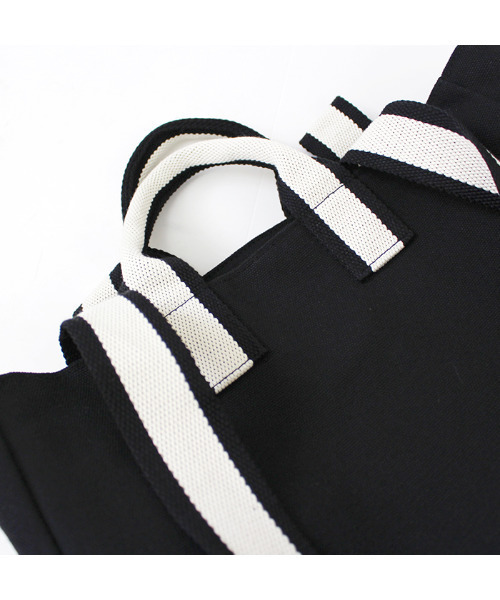 MODE ROBE(モードローブ)の「キャンパストートバッグ(トートバッグ・レディース・ブラック/アイボリー・FREE)」の20枚目の写真