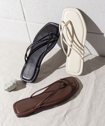 me+em select | 【2021S/S NEW】ナローストラップトングサンダル(サンダル)