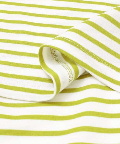 URBAN RESEARCH DOORS（アーバンリサーチドアーズ）の「リヨセルコットンVネックボーダー（Tシャツ/カットソー・レディース・ネイビー/グレー系その他/グリーン系その他・ONE）」の17枚目の写真