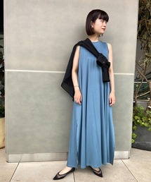 Estnation エストネーションのワンピース ドレス ブルー ネイビー 青色系 コットン 通販 Zozotown