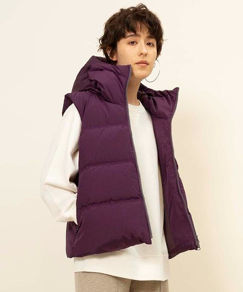 Johnbull（ジョンブル）の「シームレスダウンベスト（ダウンベスト・レディース・ブラック/パープル/オリーブ/アイボリー・SMALL/MEDIUM）」の12枚目の写真