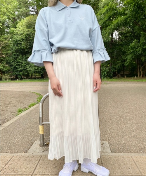 nemne store（ネンネストア）の「ぽかぽか陽気とリメイク風ソデフリル