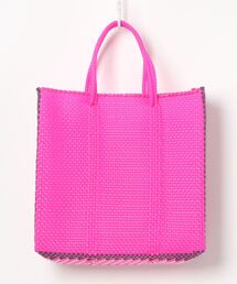 レトラLetra★メルカドバッグ スタンダード(M)★ピンク系チェック★未使用 追加》LETRA/レトラ メルカドバッグ（ハンドバッグ）｜Letra