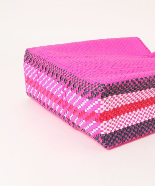 （やっち様）レトラ2点メルカドバッグMサイズ グリーン・ピンク やっち様）レトラ2点メルカドバッグMサイズ グリーン・ピンク 2つ目の