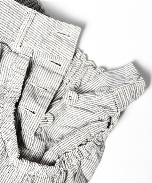 LBC（エルビーシー）の「コットンオーバーダイタックミモレ丈スカート           （スカート・レディース・オリーブ/ネイビー・MEDIUM）」の7枚目の写真