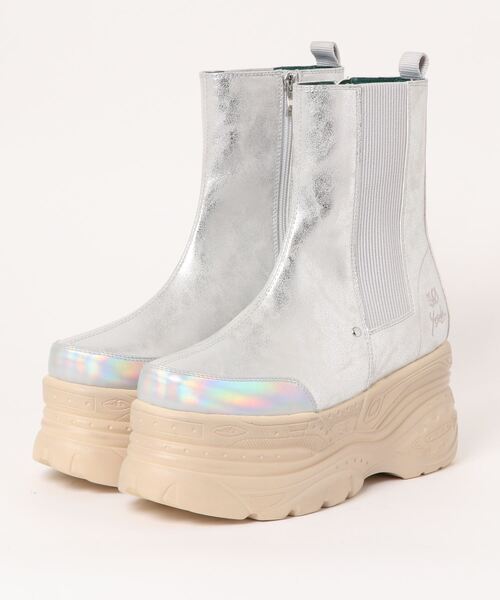 Yosuke ヨースケ メンズ厚底サイドゴアショートブーツ ブーツ Yosuke ヨースケ のファッション通販 Zozotown