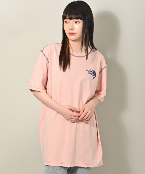 THE NORTH FACE（ザノースフェイス）の「THE NORTH FACE (ザ・ノース・フェイス) DOME CLIMB TEE Tシャツ（Tシャツ/カットソー・レディース・ピンク・L/S/M）」の8枚目の写真