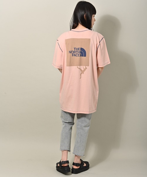 THE NORTH FACE（ザノースフェイス）の「THE NORTH FACE (ザ・ノース・フェイス) DOME CLIMB TEE Tシャツ（Tシャツ/カットソー・レディース・ピンク・L/S/M）」の15枚目の写真