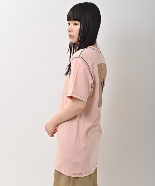 THE NORTH FACE（ザノースフェイス）の「THE NORTH FACE (ザ・ノース・フェイス) DOME CLIMB TEE Tシャツ（Tシャツ/カットソー・レディース・ピンク・L/S/M）」の13枚目の写真