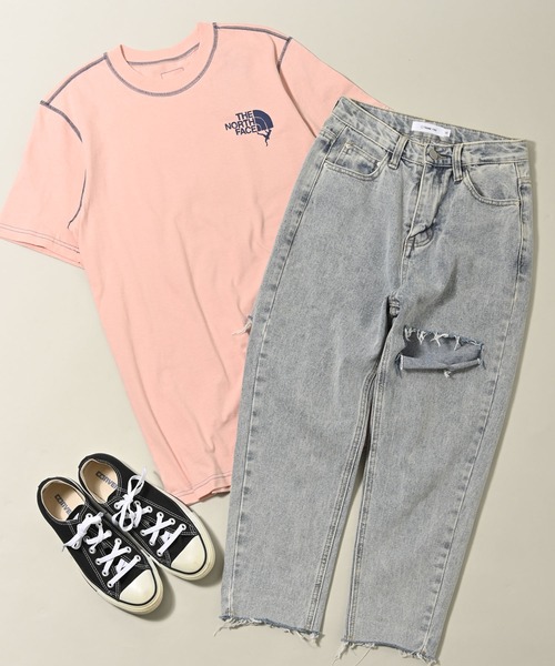 THE NORTH FACE（ザノースフェイス）の「THE NORTH FACE (ザ・ノース・フェイス) DOME CLIMB TEE Tシャツ（Tシャツ/カットソー・レディース・ピンク・L/S/M）」の12枚目の写真