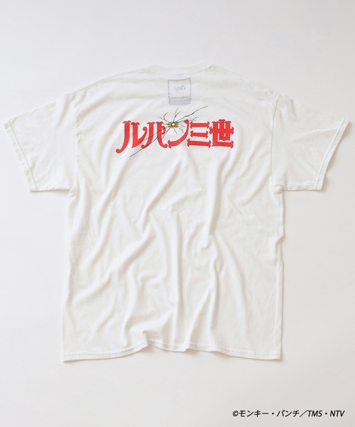 JOURNAL STANDARD SELECT（ジャーナルスタンダードセレクト）の「【ルパン3世×JOURNAL STANDARD】アニメ化 50周年記念企画 Tシャツ（Tシャツ/カットソー・メンズ・ホワイト系その他2/ブラック/ホワイト系その他3/ホワイト系その他/ホワイト系その他5/ホワイト/ホワイト系その他4・MEDIUM/LARGE/X-LARGE）」の6枚目の写真