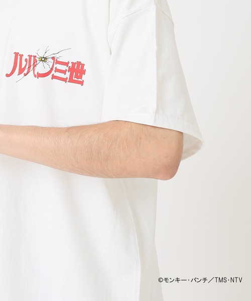 JOURNAL STANDARD SELECT（ジャーナルスタンダードセレクト）の「【ルパン3世×JOURNAL STANDARD】アニメ化 50周年記念企画 Tシャツ（Tシャツ/カットソー・メンズ・ホワイト系その他2/ブラック/ホワイト系その他3/ホワイト系その他/ホワイト系その他5/ホワイト/ホワイト系その他4・MEDIUM/LARGE/X-LARGE）」の16枚目の写真