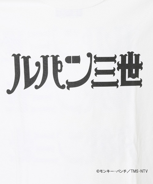 JOURNAL STANDARD SELECT（ジャーナルスタンダードセレクト）の「【ルパン3世×JOURNAL STANDARD】アニメ化 50周年記念企画 Tシャツ（Tシャツ/カットソー・メンズ・ホワイト系その他2/ブラック/ホワイト系その他3/ホワイト系その他/ホワイト系その他5/ホワイト/ホワイト系その他4・MEDIUM/LARGE/X-LARGE）」の20枚目の写真