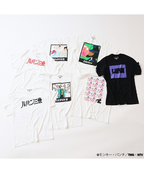 ルパン三世 50周年 白Tシャツ セール】【ルパン3世×JOURNAL STANDARD】アニメ化 50周年記念