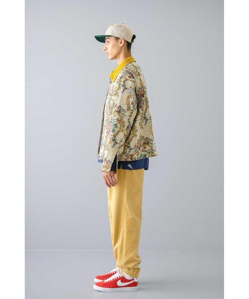 MONKEY TIME（モンキータイム）の「＜monkey time＞ 8W SOFT CORDUROY 1P WIDE EASY JOGGER PANTS/ワイドパンツ（その他パンツ・メンズ・ケリー/ブラック/クリーム・L/XL/M/S）」の4枚目の写真