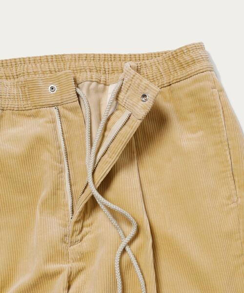 MONKEY TIME（モンキータイム）の「＜monkey time＞ 8W SOFT CORDUROY 1P WIDE EASY JOGGER PANTS/ワイドパンツ（その他パンツ・メンズ・ケリー/ブラック/クリーム・L/XL/M/S）」の16枚目の写真
