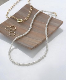 ランダムパールネックレス[ロング]