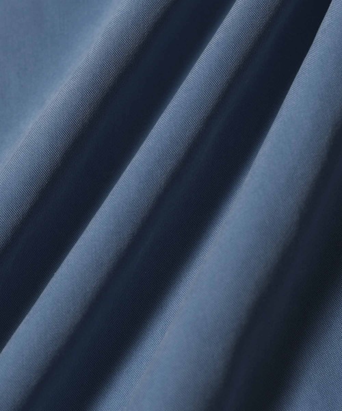 ADAM ET ROPE'（アダムエロペ）の「リラックスドレープ レーヨンスエード とろみバンドカラーシャツ/UNISEX（シャツ/ブラウス・メンズ・ブラック系その他/グリーン系その他2/ブルー系その他6/ピンク系その他2・M/L）」の18枚目の写真