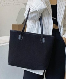 SETUP7（セットアップセブン）の「【SETUP7】大容量プレミアムキャンバスバッグ KNF（トートバッグ・レディース）」