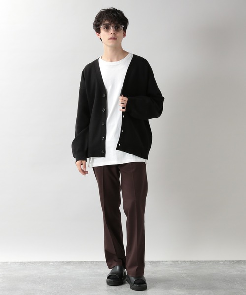 RAGEBLUE（レイジブルー）の「ミラノリブカーデ/214807（カーディガン/ボレロ・メンズ・ブラック/グレー/グリーン/オフホワイト/イエロー/オレンジ/ブルー/ブルー系その他/ダークグリーン/ピンク・MEDIUM/LARGE）」の21枚目の写真