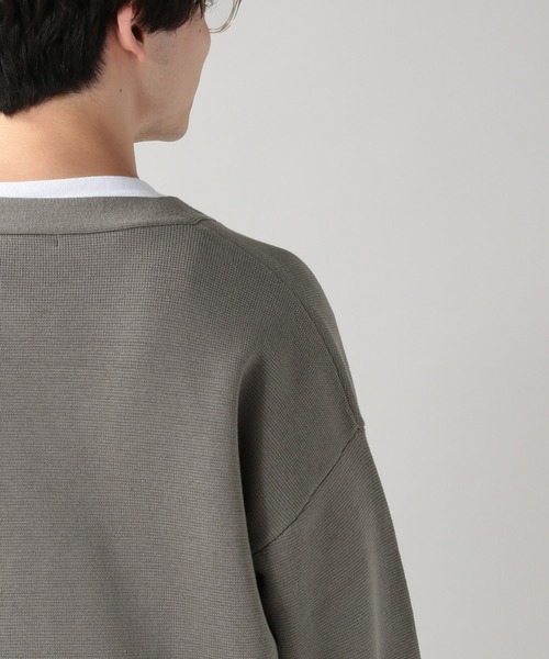 RAGEBLUE（レイジブルー）の「ミラノリブカーデ/214807（カーディガン/ボレロ・メンズ・ブラック/グレー/グリーン/オフホワイト/イエロー/オレンジ/ブルー/ブルー系その他/ダークグリーン/ピンク・MEDIUM/LARGE）」の20枚目の写真